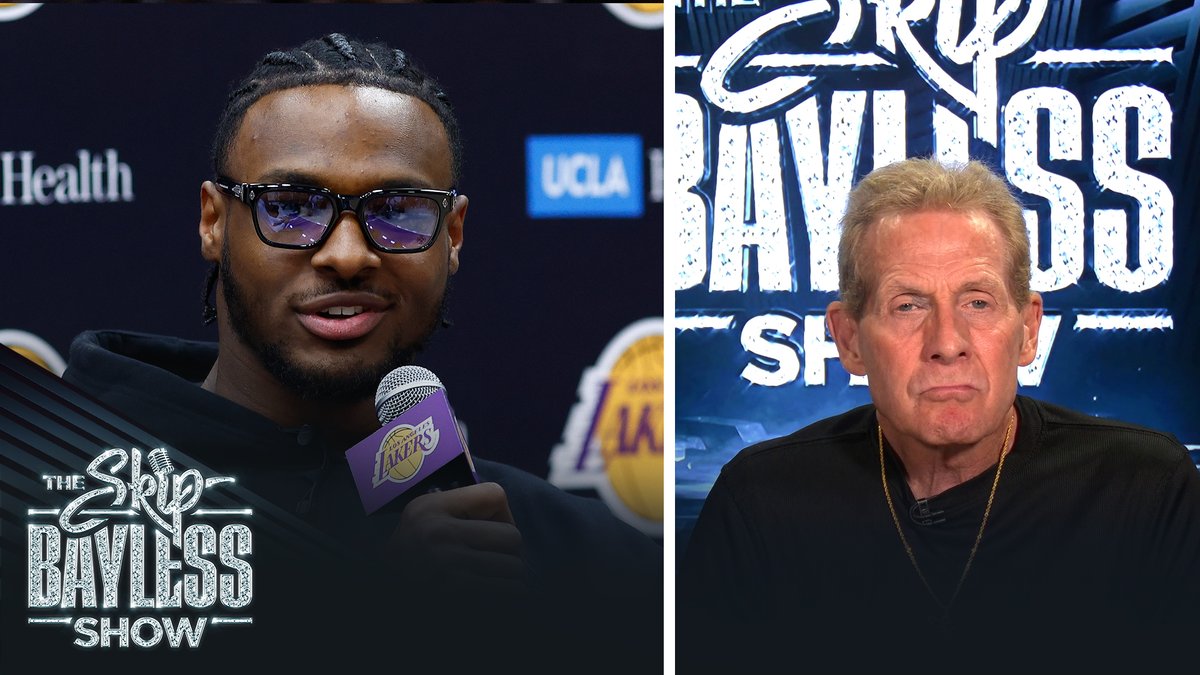 “I’ve always gotten the feeling that Bronny had a bigger clutch gene than [LeBron James] does.” Skip Bayless on Bronny James