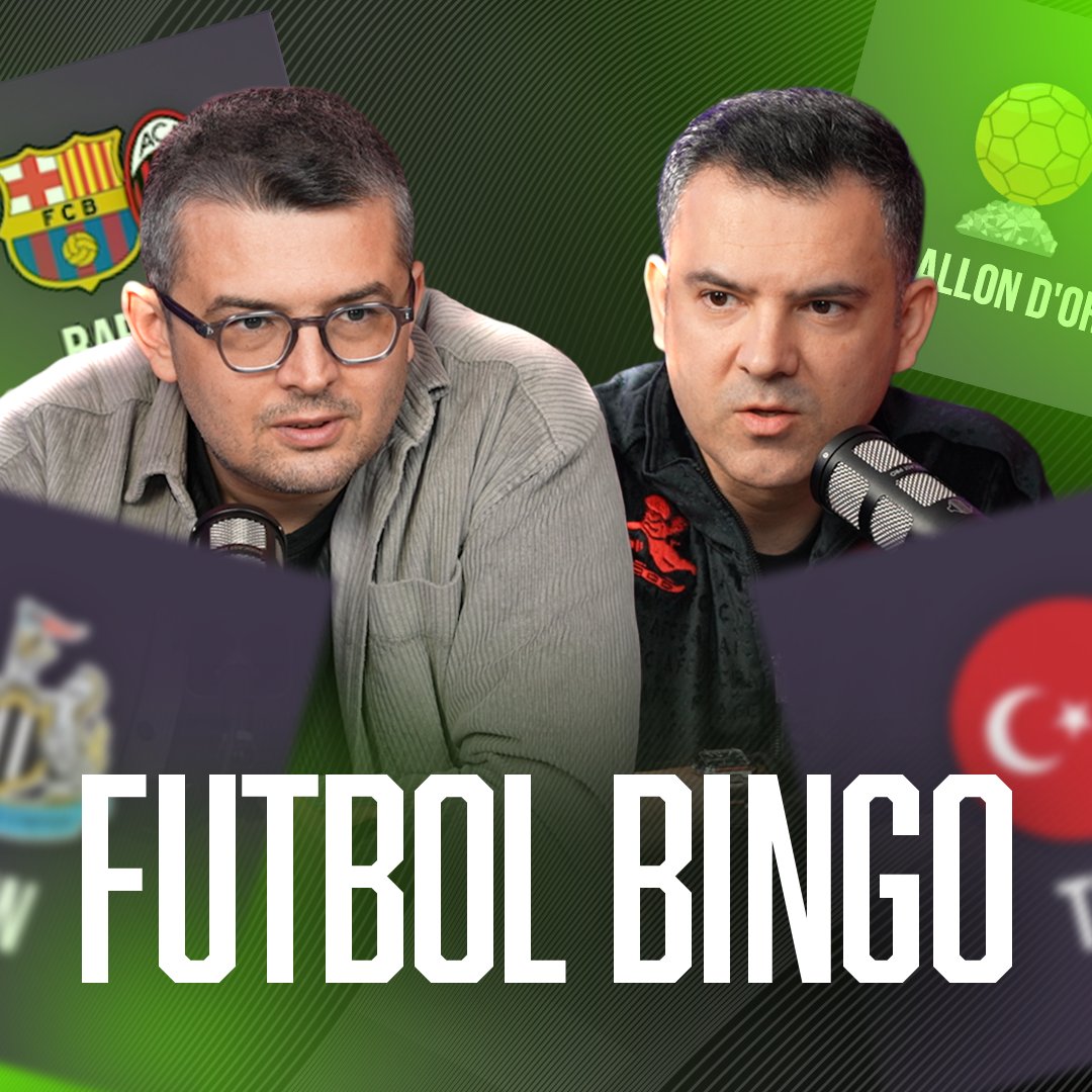 Gökhan Abdik ve Özkan Öztürk, “Futbol Bingo”da, oyuncuları ilgili kategorilerle eşleştiriyor. 👀 | Gökhan Abdik x Özkan Öztürk