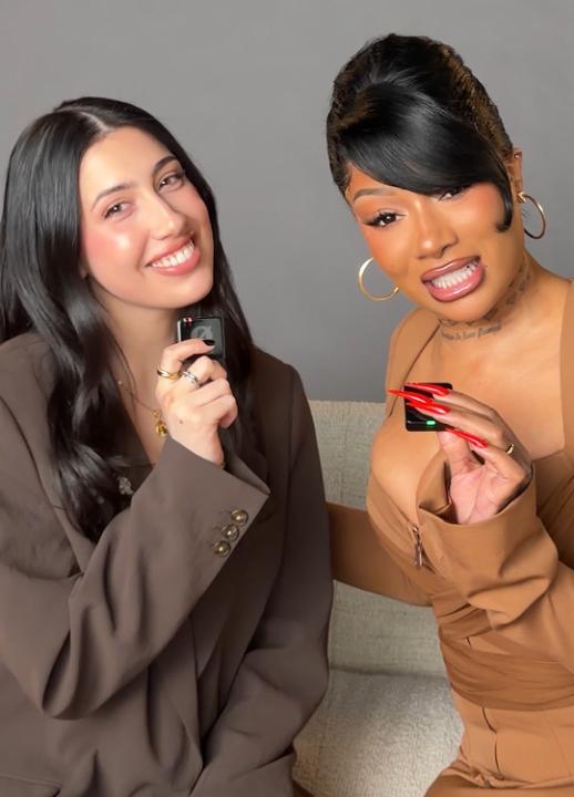 Best friends forever Sadie Sandler and Megan Thee Stallion play Choose your ROOMMATES