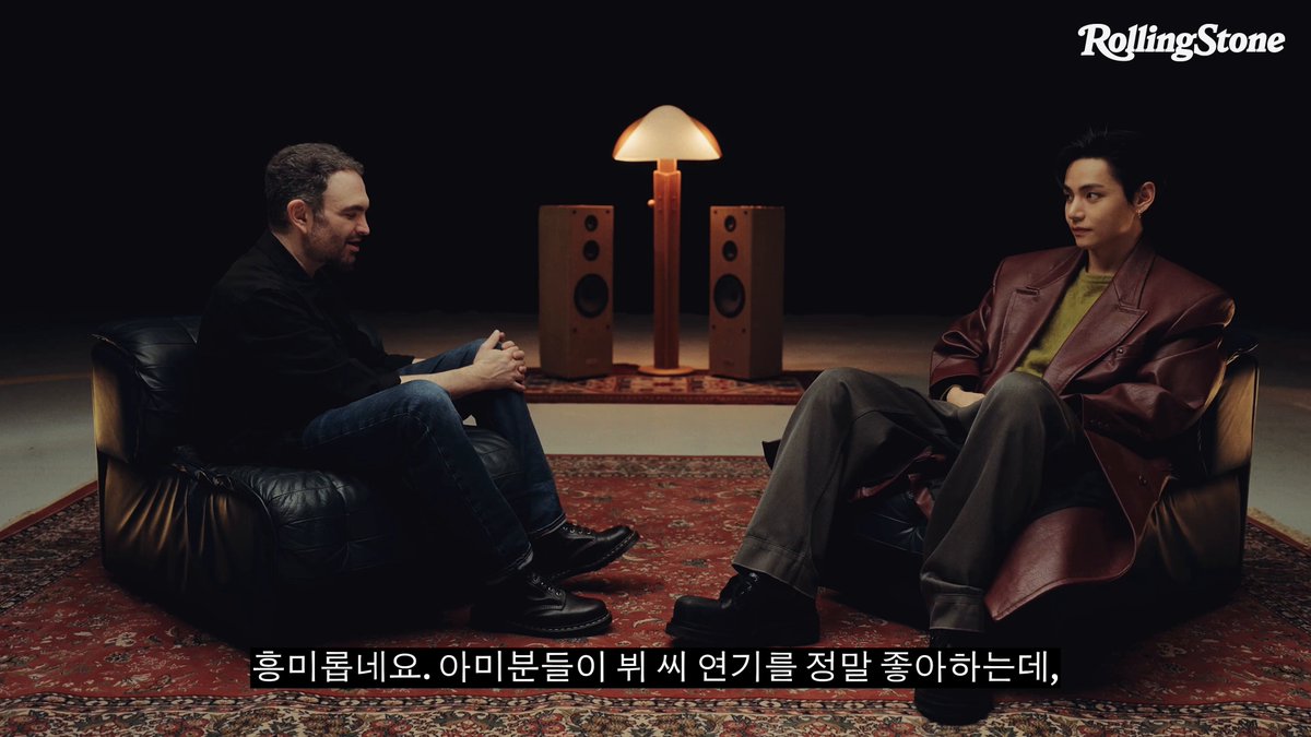 Will BTS_official's V (#뷔) ever get to act in a role where he doesn't die? We'll have to wait and see. "Someday, if I get the chance, I hope I can act in a lot of different parts that I've wanted to try out." Video interview: