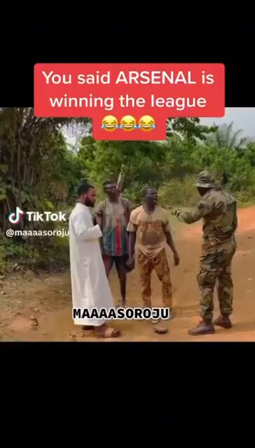 “Arsenal will win the league”🤣