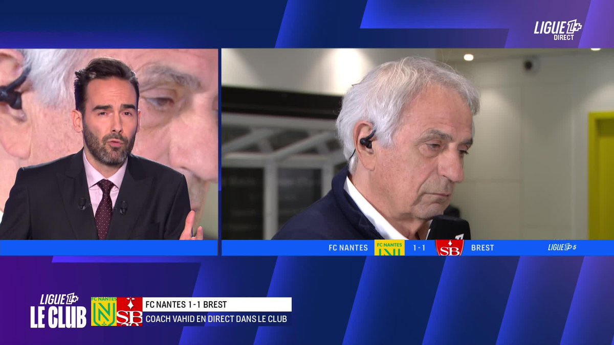 🚨 LE FATALISME DE VAHID 🇧🇦😥 : « 𝗜𝗟 𝗙𝗔𝗨𝗧 𝗘𝗧𝗥𝗘 𝗥𝗘́𝗔𝗟𝗜𝗦𝗧𝗘. » Nantes sombre vers la L2, et là, ça semble bien réel. 🎥 L1+