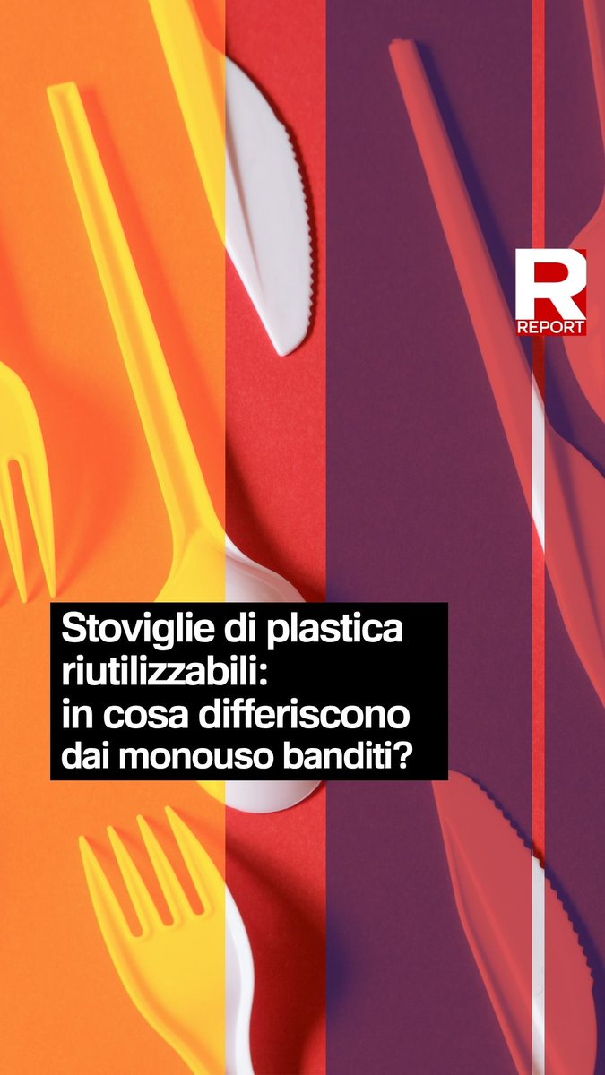 4 anni fa lo stop alla plastica monouso. Ma senza criteri chiari sul “riutilizzabile”, il mercato ha aggirato le regole: da “usa e getta” a “usa e getta riutilizzabile”. Ora una norma c’è, ma servirà ancora un anno. Segui #Report ora in diretta su #Rai3👇