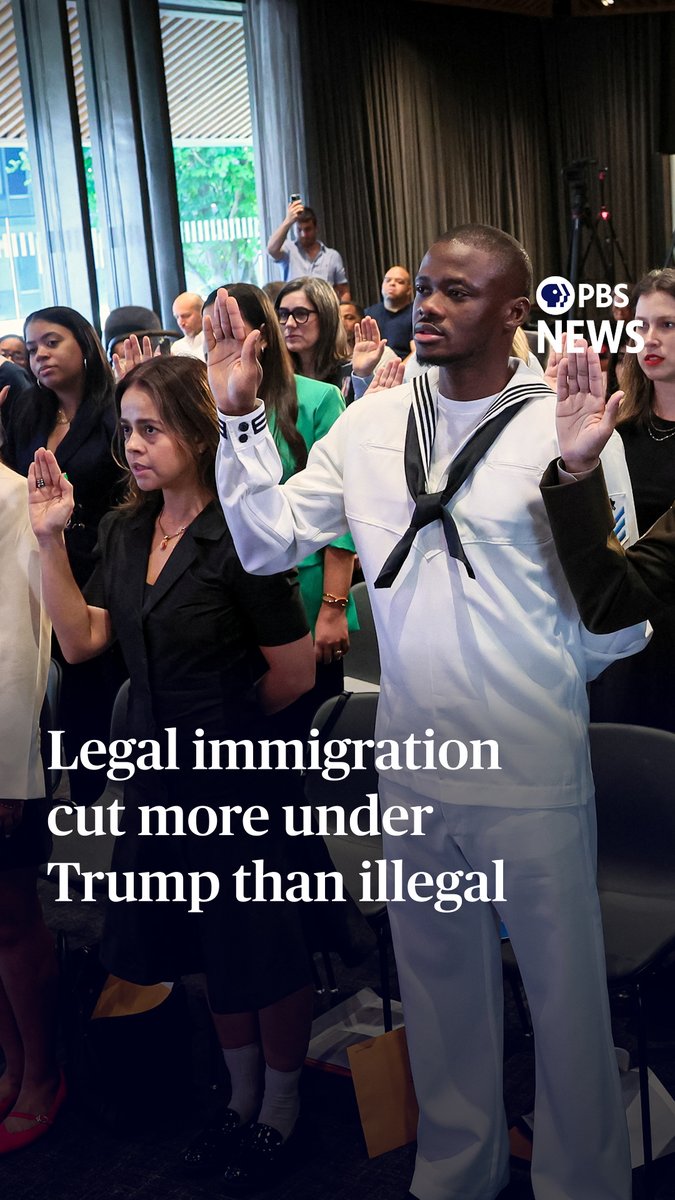 While President Donald Trump has touted a sharp drop in illegal entries to the country, a Cato Institute analysis shows legal immigration has fallen even more dramatically. The Cato analysis shows that 132,000 fewer people are being admitted per month through legal pathways. Watch Liz Landers' interview with the study’s author, David Bier. He is also the director of immigration studies at Cato, a libertarian think tank in Washington, D.C.