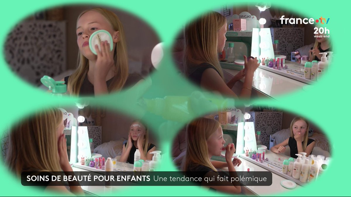 💄C'est une tendance qui inquiète les dermatologues. Les marques de cosmétiques ciblent désormais les adolescents, poussés par les réseaux sociaux à multiplier les achats compulsifs. #JT20H