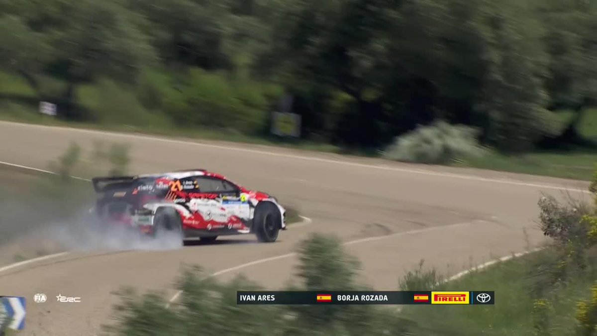ESTA SALVADA DE IVÁN ARES NO TIENE SENTIDO 🤯 #FIAERC #RallySierraMorena 🇪🇸