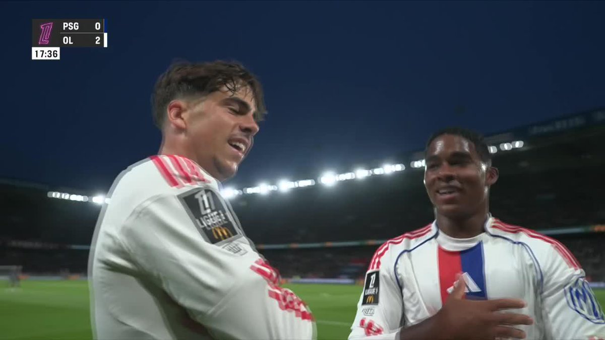 ¡¡AH NO, LO QUE ESTÁ JUGANDO ENDRICK!! ¡INFERNAL ASISTENCIA DEL BRASILEÑO PARA EL GOL DE MOREIRA Y EL 2-0 DE LYON VS. PSG! 📺 Mirá la #Ligue1 por #DisneyPlus Plan Premium