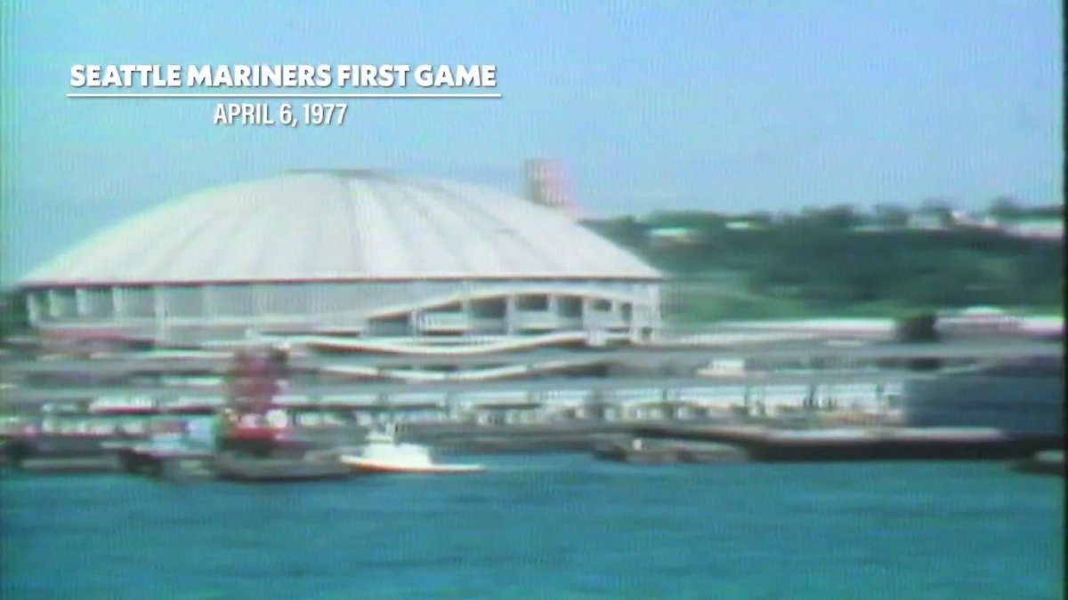 As we celebrate ‘70s Weekend, we remember our very first game in franchise history on April 6, 1977 🙌 #Mariners50