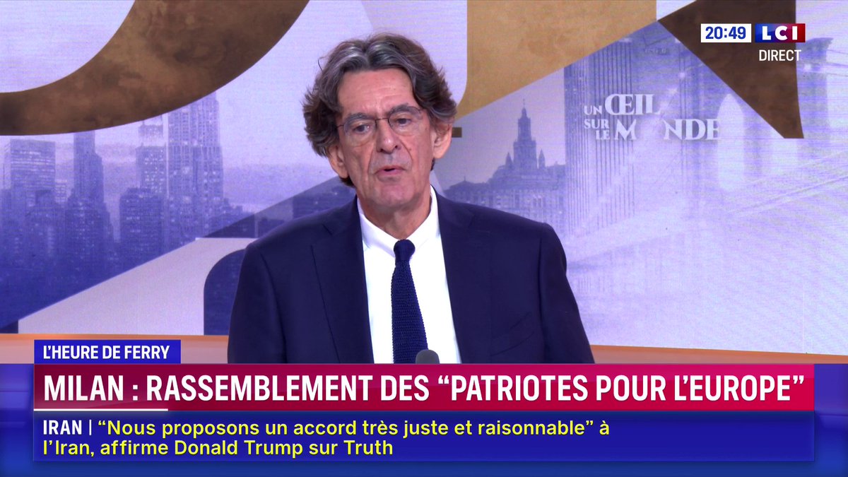 Union européenne : "Elle est en crise partout (technologie, armement, économie, immigration), nous sommes en plein déclin », estime Luc Ferry 📺 ✦ Margot Haddad ✦