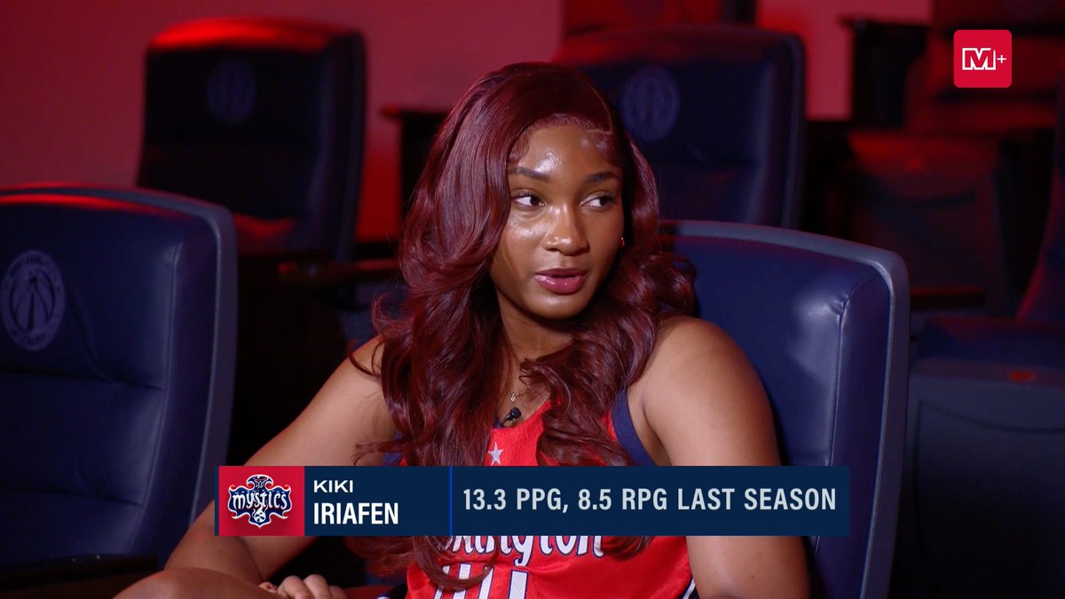 After a stellar rookie debut, Kiki Iriafen returns for Year 2️⃣ with more goals and more grit 💪 Wes Hall | Washington Mystics