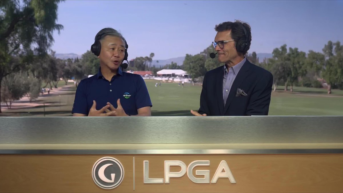 💥In a total surprise move, JM Eagle CEO Walter Wang called LPGA commissioner Craig Kessler moments before he went in the booth just to make sure he could up the purse by $1 million on the spot. No one knew!