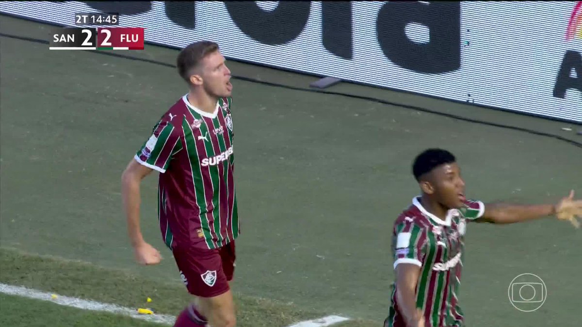 🌟🇦🇷🇧🇷 NUEVO GOL DE RODRIGO CASTILLO CON FLUMINENSE, HOY EN VILA BELMIRO.