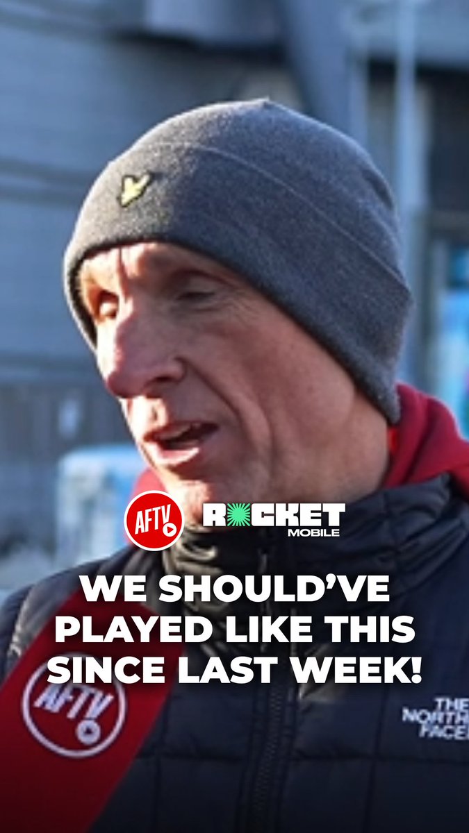 Arsenal's performance today was good - but it came too late! 😔 The Rocket Mobile Perks Programme is LIVE! Opt in for a private monthly Q&amp;A with us + more Reward Drops 👉 #ad UK only. T&amp;Cs apply. #FanCams