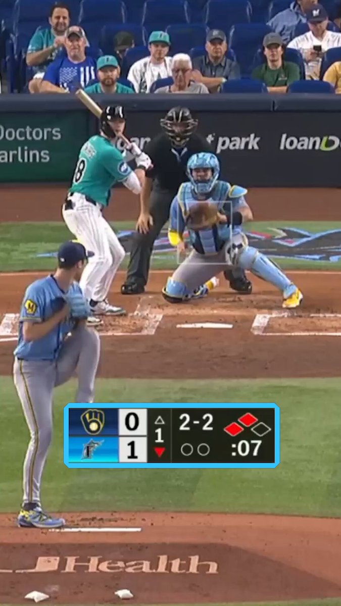 Kyle Stowers took a 102-MPH fastball off the hand in his first plate appearance since August He remained in the game and recorded two hits
