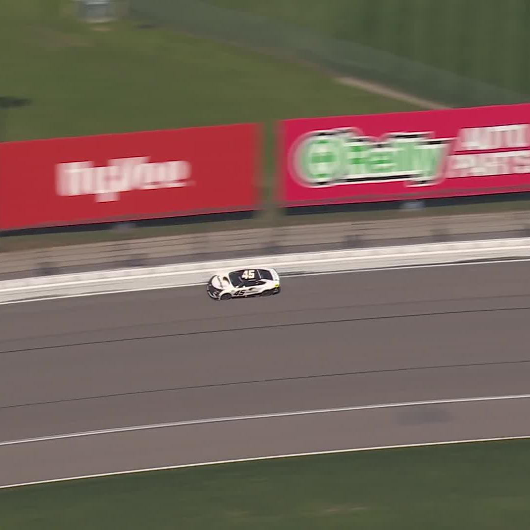 There are issues for Tyler Reddick ... and a spin right in front of the leaders!