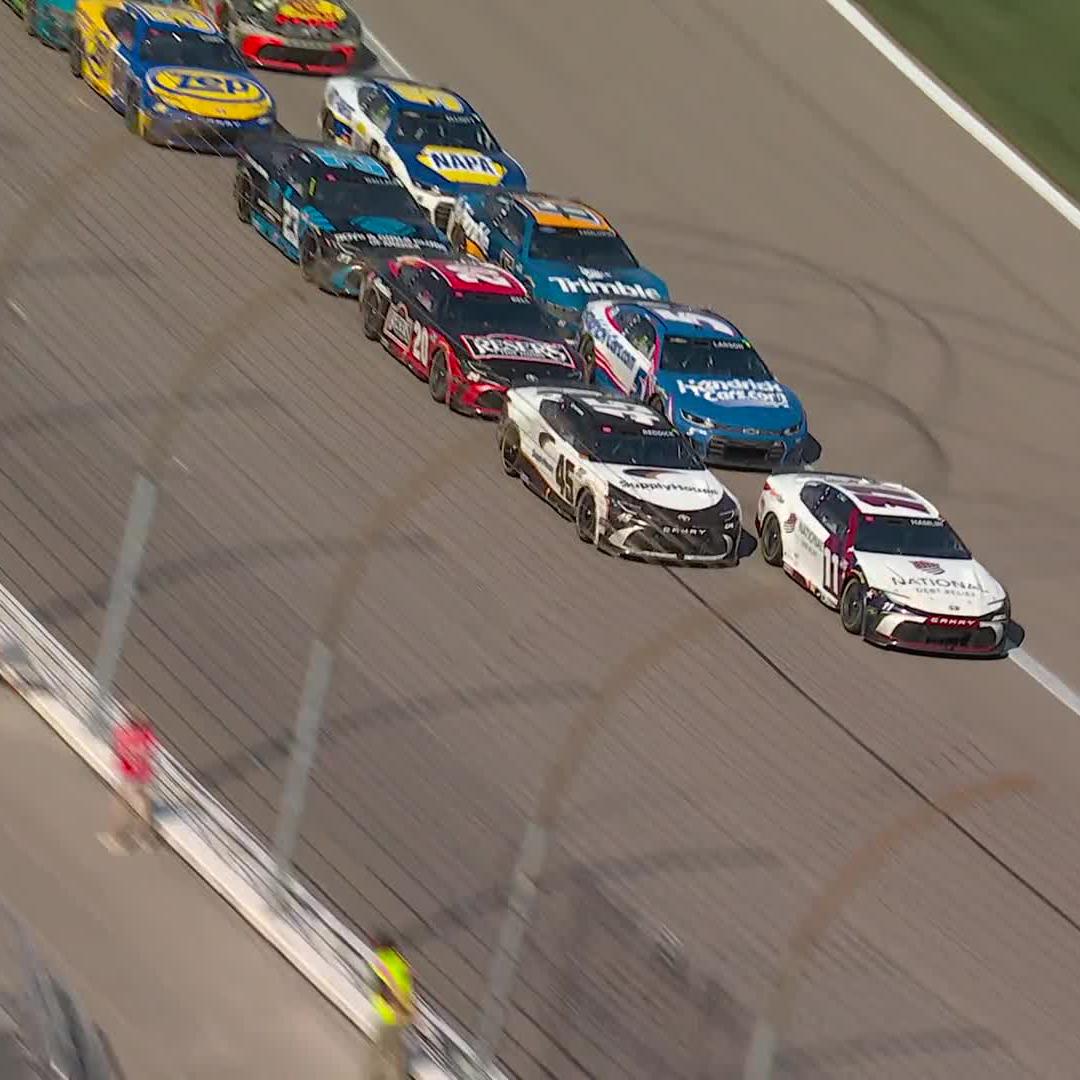 AN INCREDIBLE FINISH IN OVERTIME AT KANSAS SPEEDWAY!!