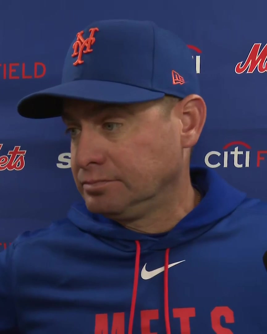 "11 losses, that's a lot, whether it's in April or at any point in the season. Nobody's going to feel sorry for us. We've got to find a way." Carlos Mendoza was asked if he feels it's already getting late for the Mets: