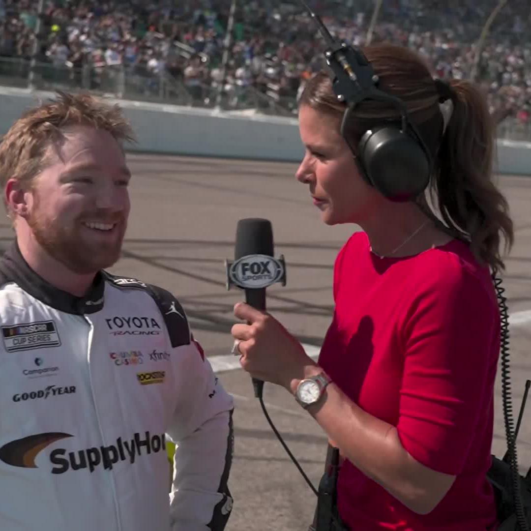 That WAS nuts, Tyler Reddick. 💪
