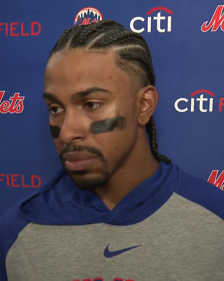 "It's going to get loud. It's going to get very loud. And ultimately, everyone here knows it and we've just got to stick together and stay within ourselves and fight, fight." Francisco Lindor was asked how the Mets can make sure their losing streak does affect the team mentally: