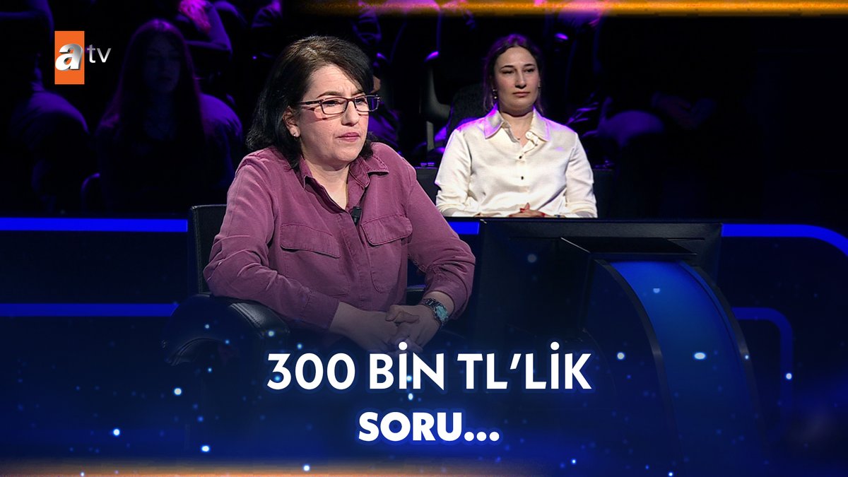Kim Milyoner Olmak İster'de açılan 300 bin TL'lik soru: