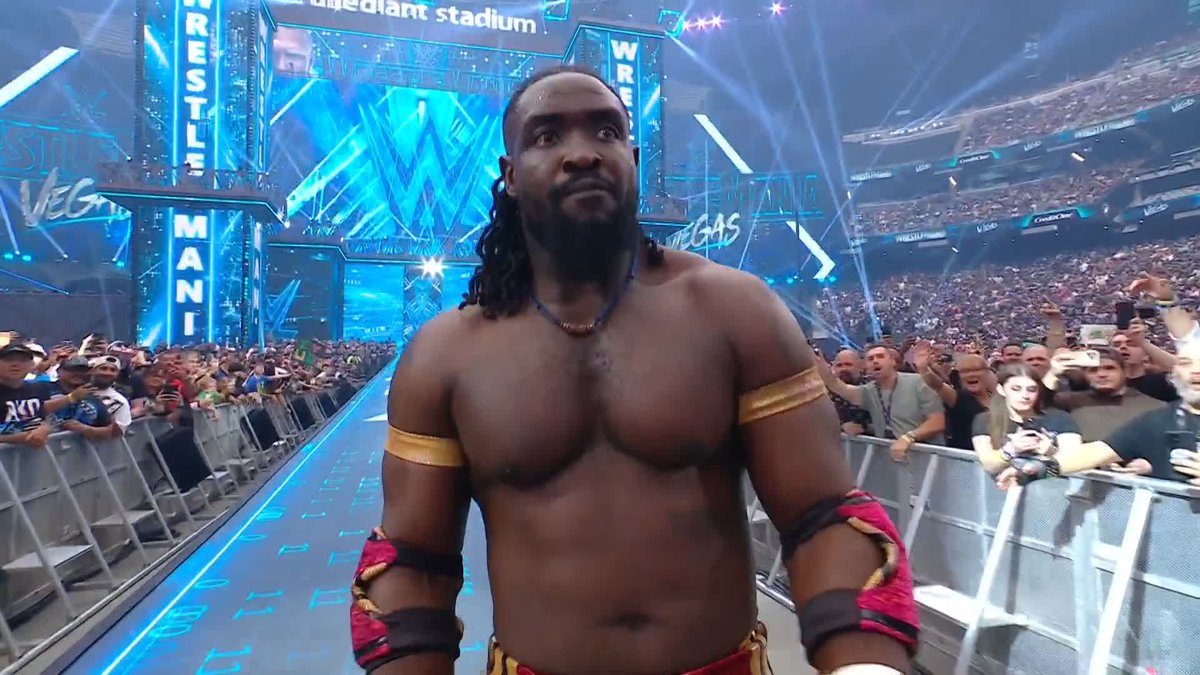 THE RULER CONQUERS THE BEAST!! Oba Femi wwe The FIRST HOUR of #WrestleMania is LIVE RIGHT NOW on ESPN!