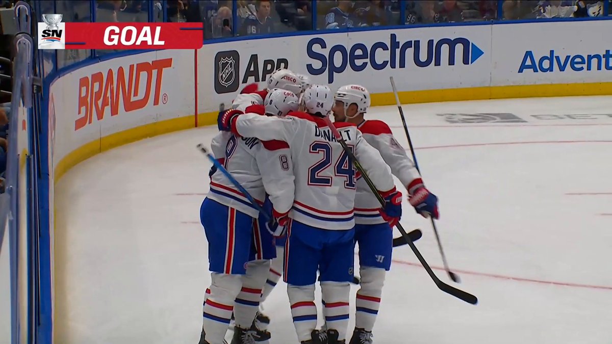 JOSH ANDERSON OPENS THE SCORING FOR THE @CANADIENSMTL! 🚨 #StanleyCup 🇺🇸: NHLonTNT 🇨🇦: Sportsnet & TVA Sports