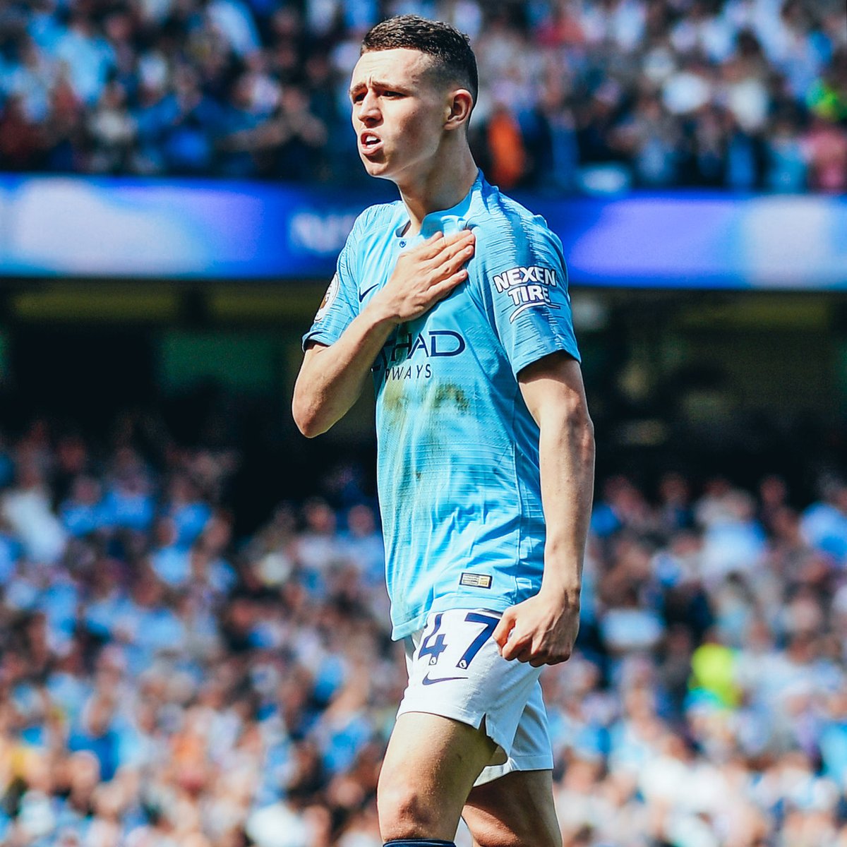 Seven years ago today, Phil Foden scored his first Premier League goal for #ManCity! 🥹🩵