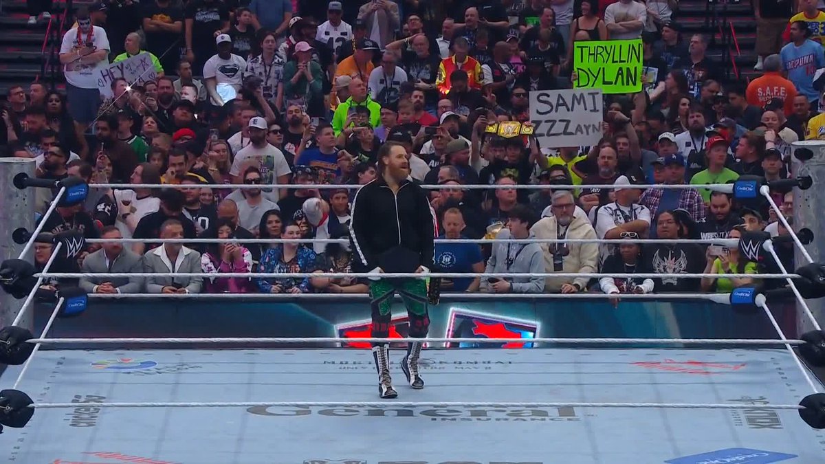 .Sami Zayn is READY for #WrestleMania! Stream #WrestleMania LIVE RIGHT NOW on the ESPN app! ➡️