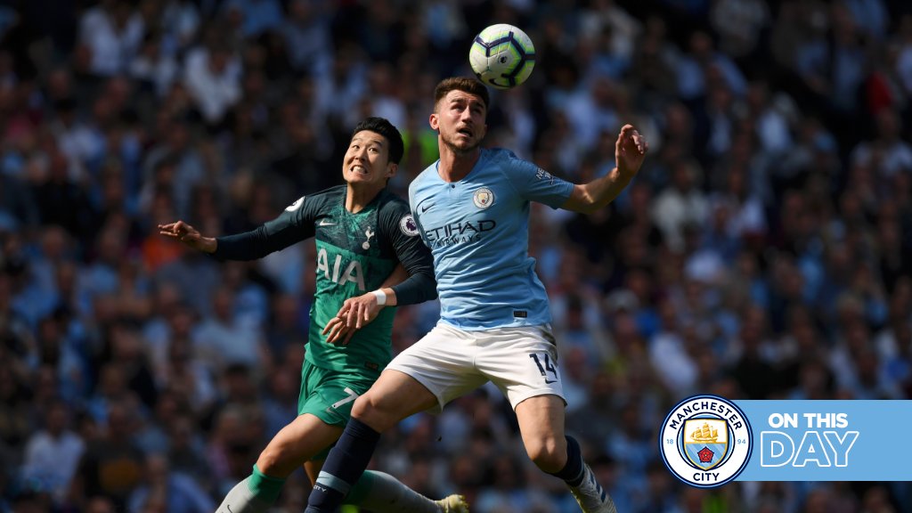 #OnThisDay: #ManCity 1-0 Tottenham [2019] ⚽️ [5'] Phil Foden
