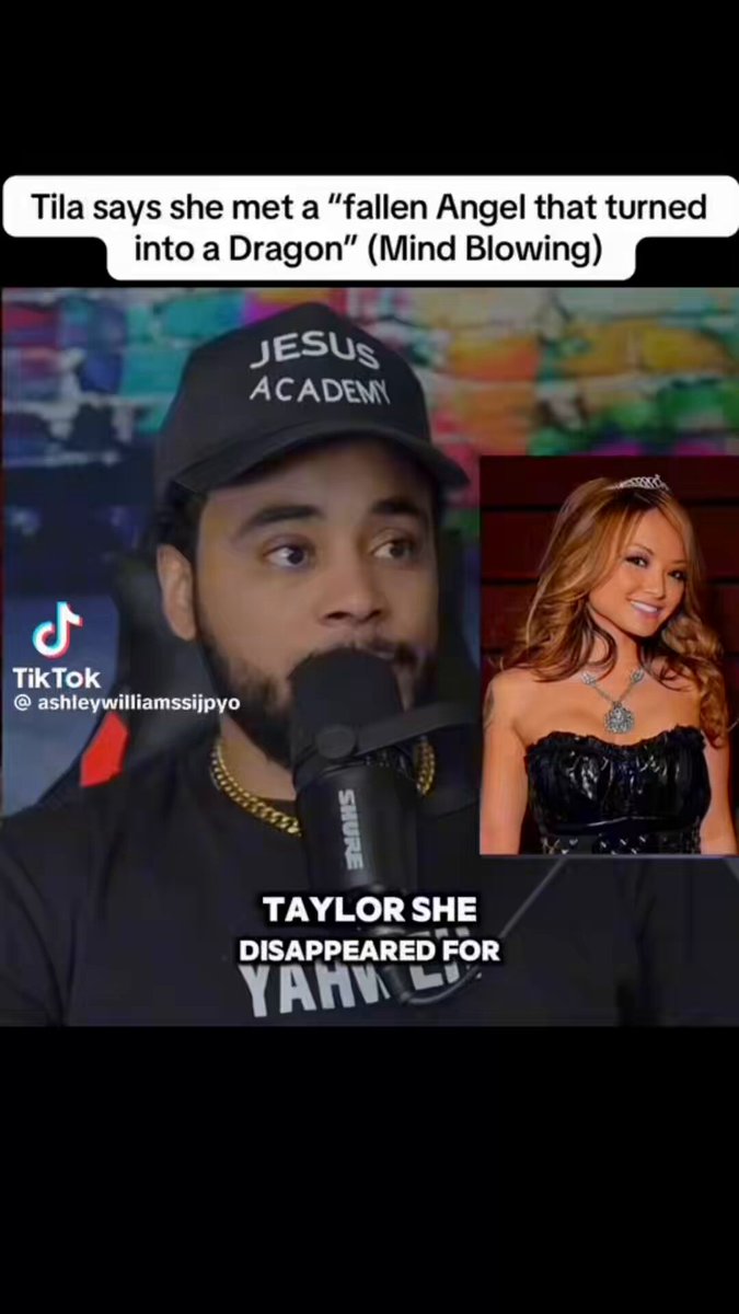 Tila says she met a fallen angel that turned into a dragon.