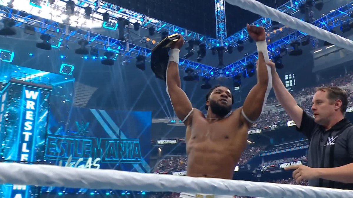 TRICK WILLIAMS IS THE NEW UNITED STATES CHAMPION!!! 🇺🇸 Trick Williams Stream #WrestleMania LIVE RIGHT NOW on the ESPN app! ➡️