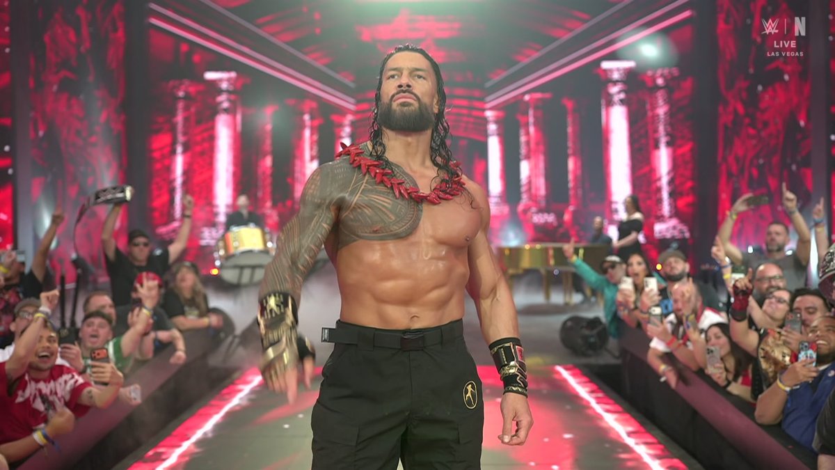 Roman Reigns is back with his OG Tribal Chief theme! #WrestleMania