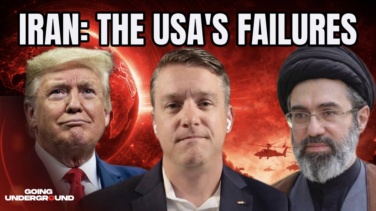 🚨NEW EPISODE OF GOING UNDERGROUND⚡️ WAR ON IRAN: Washington’s Systemic Breakdown and Strategic FAILURE- James (Jim) Webb How has the US severely damaged its own hegemony and power with the disastrous war on Iran? Have we passed the peak of the Israel lobby's power as the American people increasingly see the war on Iran as a war for Israel? Why is time almost up for the pro-war political establishment of both the Democratic and Republican parties? All this and more with Jim Webb, USMC Veteran and former Senior Foreign Policy Advisor to RFK Jr.