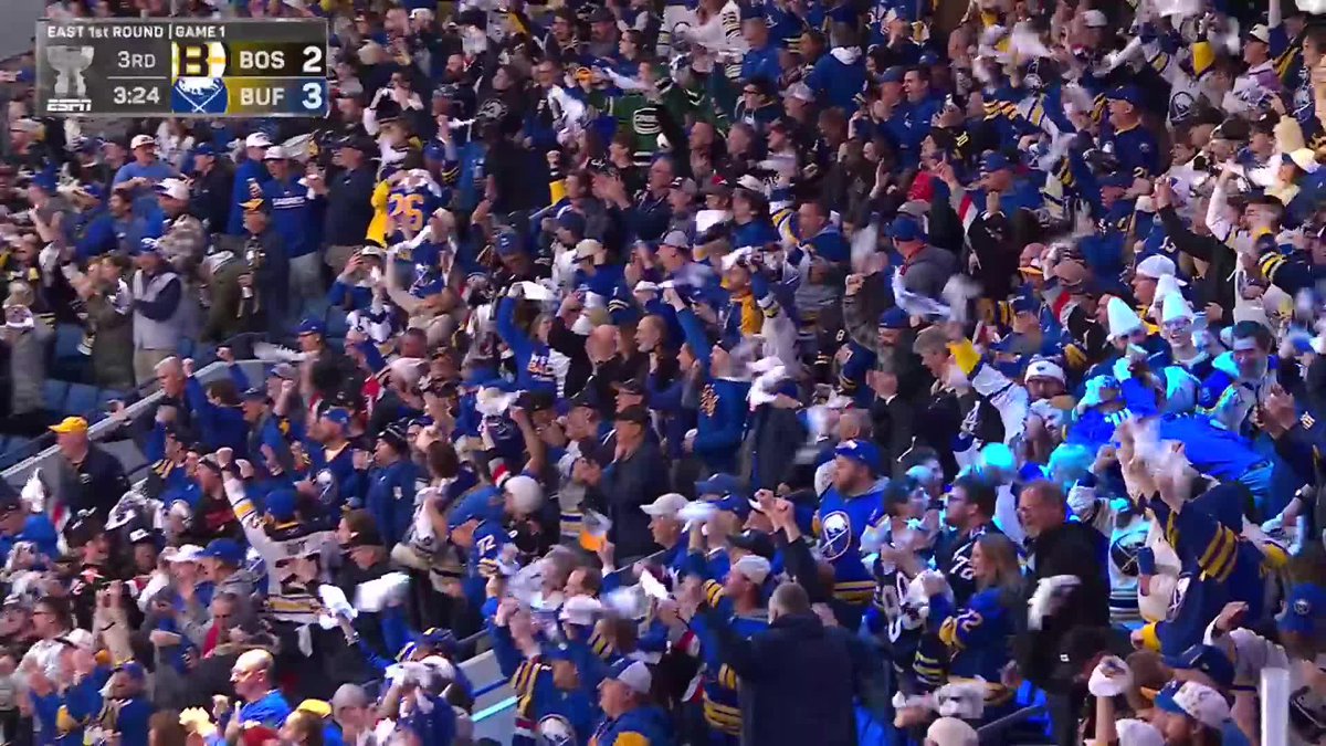 SAMUELSSON, BUFFALO TAKES THE LEAD 🚨 THIS IS PLAYOFF HOCKEY 🤯