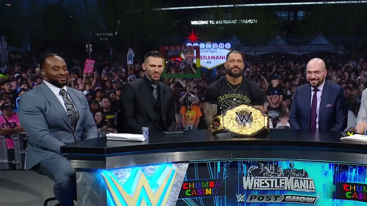 Fuck TKO chants #WrestleMania