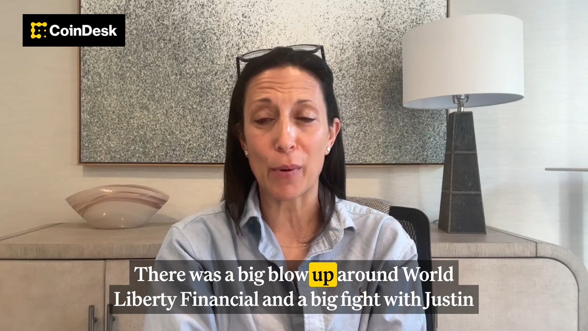 🎥 Rebecca Rettig breaks down a Senate staffer’s reaction to the World Liberty Financial / Justin Sun blowup: it actually made crypto ethics work “a lot easier.”
