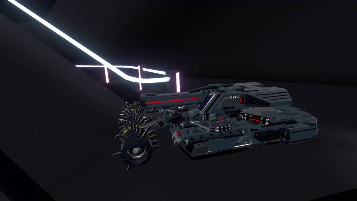VRCRaycastで戦車とか車両とかのアバターをワールド地面に沿って傾けて走らせられた とてもいい感じ #VRChat