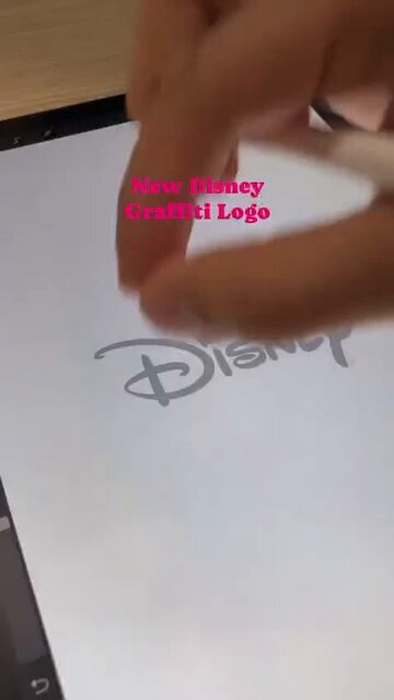 Resign Disney Graffiti logo