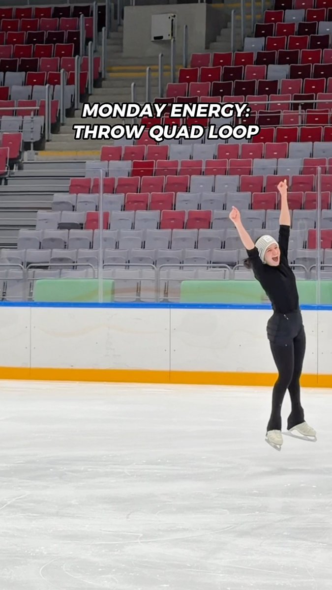 Monday motivation: Throw Quad Loop energy 💥 Next season is loading… and it’s already looking exciting 🔥 #FigureSkating