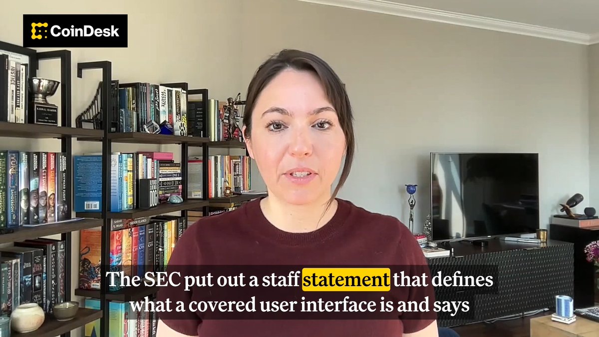 The SEC announced recently that certain crypto front-ends don’t need to register as brokers, potentially paving the way for tokenized securities.