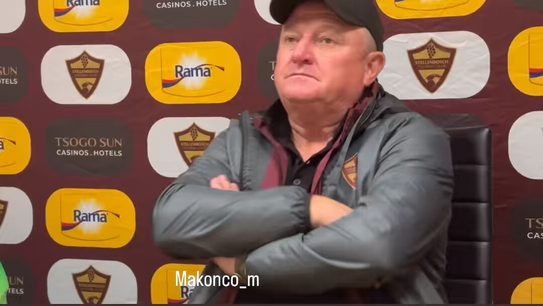 🚨 Stellenbosch FC head coach Gavin Hunt.. 🎤 “𝗜𝗳 𝘄𝗲 𝗽𝗹𝗮𝘆 𝗹𝗶𝗸𝗲 𝘁𝗵𝗮𝘁 𝗮𝗴𝗮𝗶𝗻𝘀𝘁 𝗣𝗶𝗿𝗮𝘁𝗲𝘀 𝘁𝗵𝗲𝘆’𝗹𝗹 𝗴𝗶𝘃𝗲 𝘂𝘀 𝗦𝗜𝗫..” #BetwayPrem | #LisegaziniForever