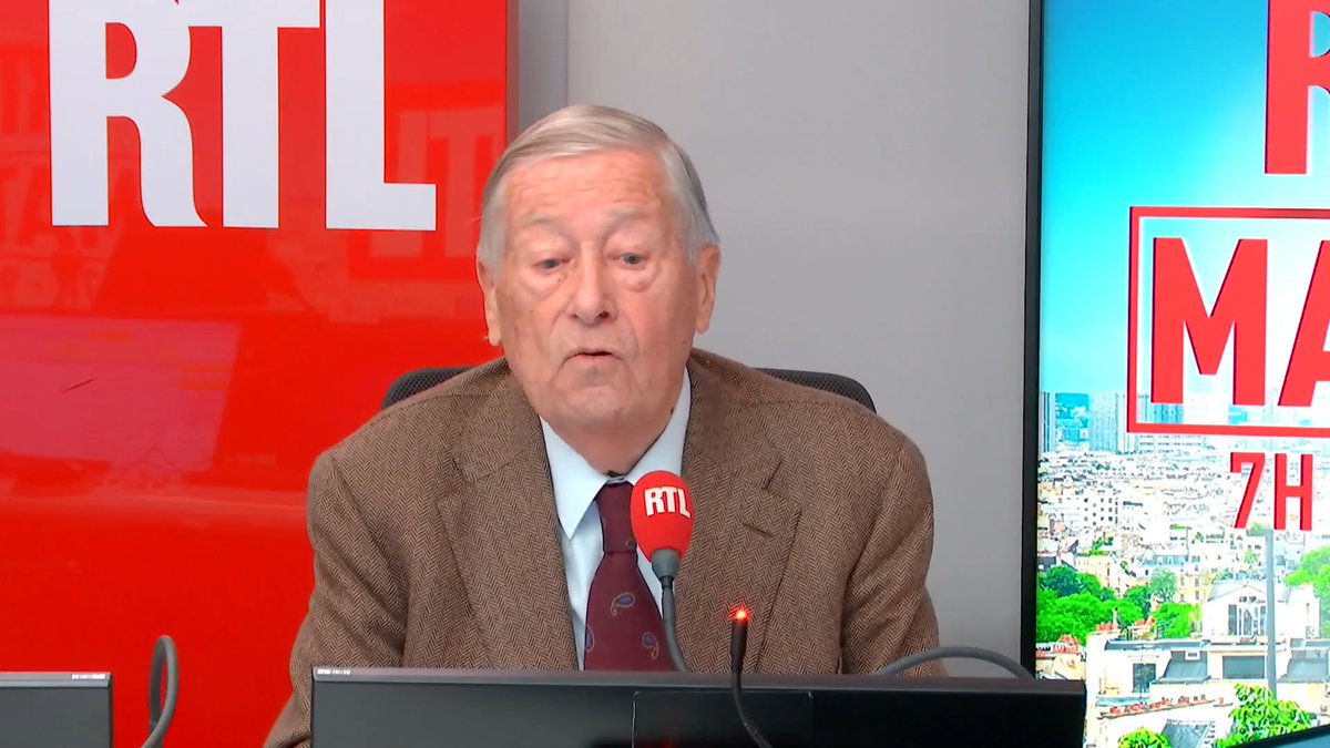 Le come-back de François Hollande en 2027 ? "C'est le plus malin à gauche" "C'est notre époque" avec Alain Duhamel au micro de Céline Landreau dans #RTLMatin