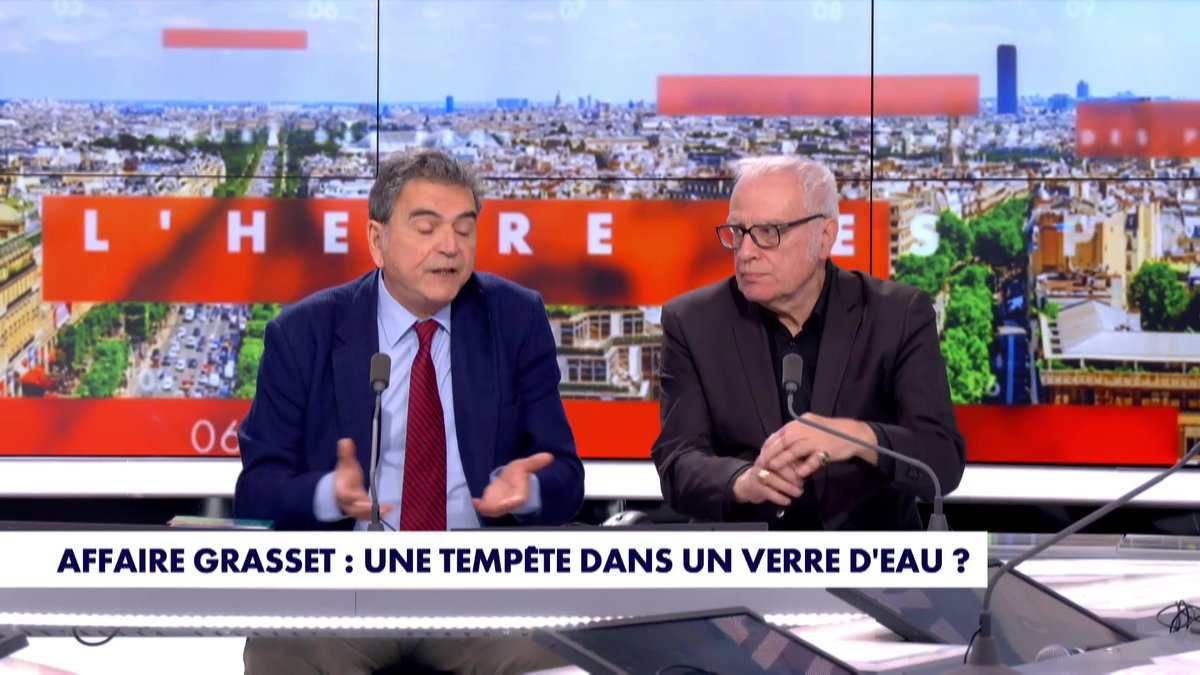 Grasset : « A chaque fois, il faut montrer qu’on est dans le bon camp (…) Quand vous cessez de jouer le jeu de la bien-pensance, vous le payez très cher et très vite », assure Eric Naulleau Eric Naulleau #HDPros Pascal Praud #Europe1