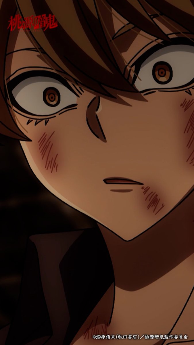 👹 #桃源暗鬼 第十一話 🍑 「死んじゃダメっすよ…先輩……」 アニメ『桃源暗鬼』PLAYLISTはこちら☟ 💿