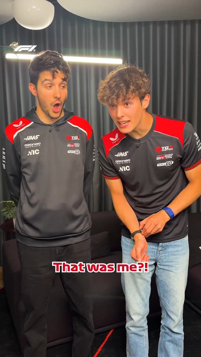 How well do Ollie Bearman and Esteban Ocon remember these iconic social media captions? 🤔 #F1