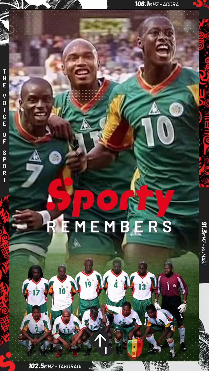24 years ago, the lions of Teranga roared. 🦁 🔥🔥🔥 Please enjoy 😉