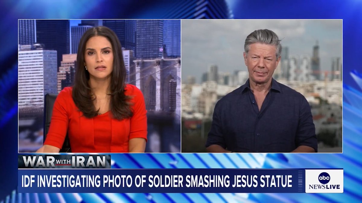 Israeli Prime Minister Benjamin Netanyahu posted a statement to social media on Monday addressing the incident in which an IDF soldier was photographed taking a sledgehammer to the face of a torn down statue of Jesus Christ in southern Lebanon.