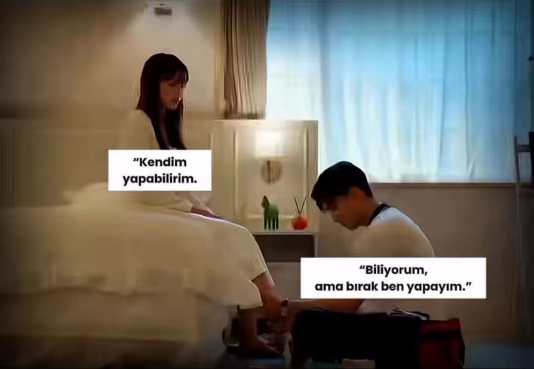 Umarım “ben hallederim” diyen her kadın, bir gün “sen her şeyi yapabilirsin biliyorum ama senin için ben yapmak istiyorum.” diyen bir adamla karşılaşır..