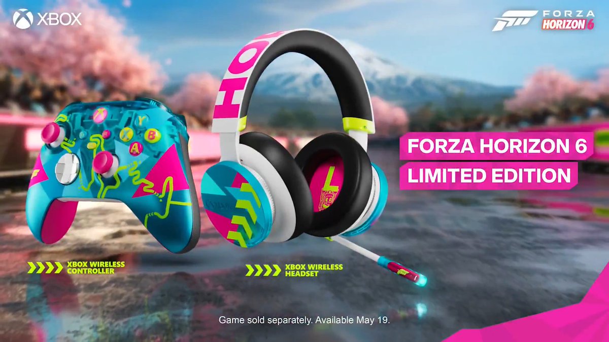 Xbox has revealed a new custom Forza Horizon 6 headset and controller