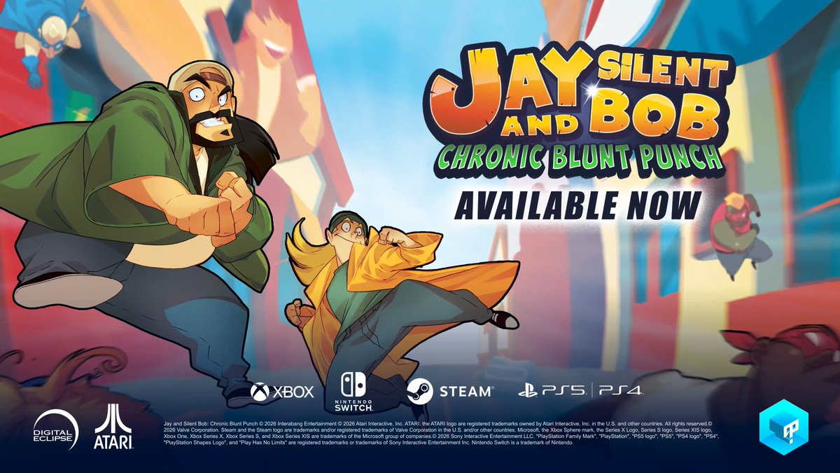 The magic Cabbage King has truly blessed us today. 🙏 Jay and Silent Bob: Chronic Blunt Punch is OUT NOW! 💥